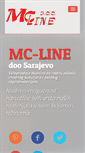 Mobile Screenshot of mc-line.ba
